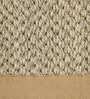 Brown Sisal Solid 4 x 6  Feet Machine Made Carpet