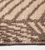 Brown Kera Modern Pile 5X7 Ft Carpet