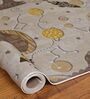 Brown Kids Polyester 8 ft x 10 ft Machine Made Carpet