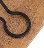 Natural Brown Mango Wood Paper & Tissue Holder