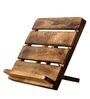 Brown Mango Wood Rustic Laptop & Book Stand