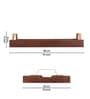 Brown Mango Wood Rectangular Serving Tray
