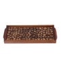 Pebbled Brown 0 Serving Tray