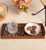 Pebbled Brown 0 Serving Tray