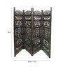 Solid Wood Room Divider in Brown Colour