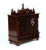 Brown Mdf Mandir With Door
