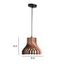 Winstar Brown MDF Hanging Light