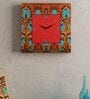 Brown Pinewood & MDF Traditional Wall Clock