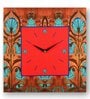 Brown Pinewood & MDF Traditional Wall Clock