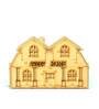 Brown Mdf Home Decorative Key Holder