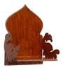 Brown MDF Pooja Shelf