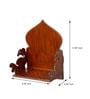 Brown MDF Pooja Shelf