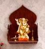 Brown MDF Pooja Shelf