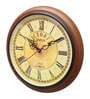 Brown Mdf Vintage Wall Clock (1 Piece)
