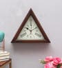 Brown Mdf Vintage Wall Clock (1 Piece)