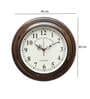 Brown Mdf Vintage Wall Clock (1 Piece)