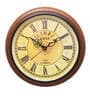 Brown Mdf Vintage Wall Clock (1 Piece)