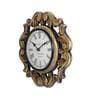 Brown MDF Decorative Wall Clock