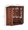 Brown MDF Wall Mounted Temple Without Door