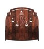 Brown MDF Wall Mounted Pooja Shelf