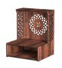 Brown MDF Wall Mounted Temple Without Door