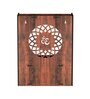 Brown MDF Wall Mounted Temple Without Door