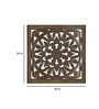 Brown MDF Wooden Wall Panel