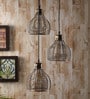Marco Brown Metal Cluster Hanging Light