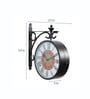 Brown Metal Baroque Platform Clock