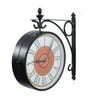 Brown Metal Baroque Platform Clock