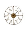 Brown Metal Vintage Novelty Wall Clock