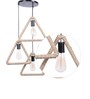 Berg Brown Natural Fiber Cluster Hanging Light