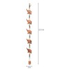 Brown Metal Mini Elephants Shape Hanging Bell