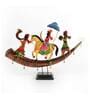 Brown Metal Momento Of Royal Baarat Figurine