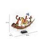 Brown Metal Momento Of Royal Baarat Figurine