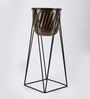 Brown Metal Planter