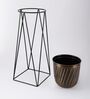 Brown Metal Planter