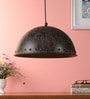 Brown Metal Single Hanging Lights