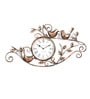 Brown Metal Novelty Wall Clock