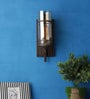 Brown Metal Wall Light