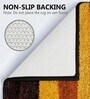 Multicolor Microfiber 24x16 Inches Anti-Skid Bath Mat
