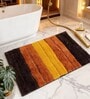 Multicolor Microfiber 24x16 Inches Anti-Skid Bath Mat