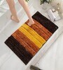 Multicolor Microfiber 24x16 Inches Anti-Skid Bath Mat