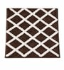 Brown Microfiber 24x16 Inches Anti-Skid Door Mat