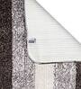 Brown Microfibre 39 x 20 Inches Machine Made Floor Runner
