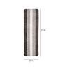 Brown Microfibre 71 x 20 Inches Machine Made Floor Runner