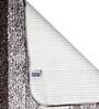 Brown Microfibre 71 x 20 Inches Machine Made Floor Runner