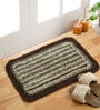 Brown Microfiber AntiSkid 16 X 24 Inches Bath Mat