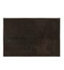 Dark Brown Microfiber AntiSkid 16 X 24 Inches Bath Mat