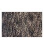 Brown Microfibre 23 x 56 Inches Machine Made Floor Runner
